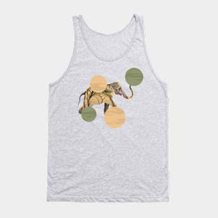 Elephant Polka Tank Top